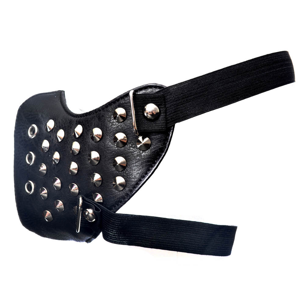 Poizen Industries - STUD Maske - Gesichtsmaske - Schwarz